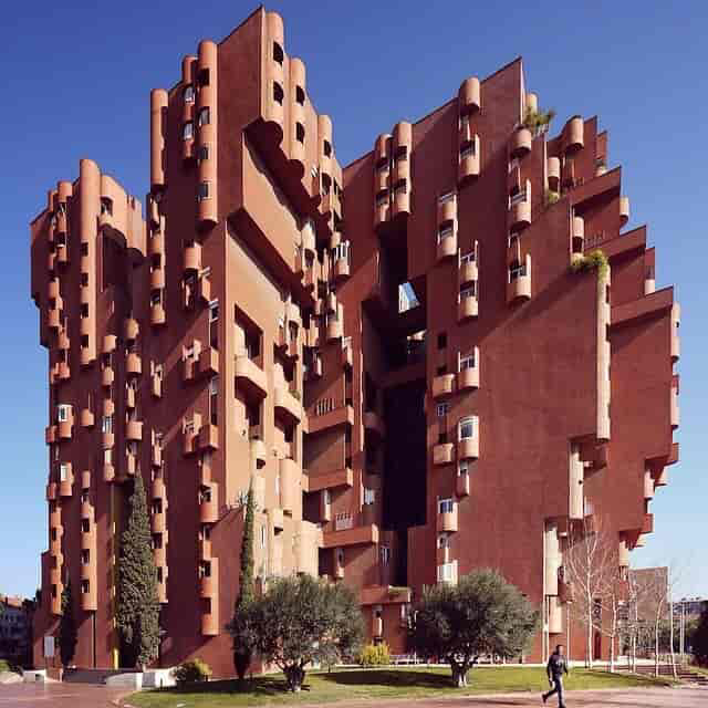 Edificio Walden de Ricardo Bofill.