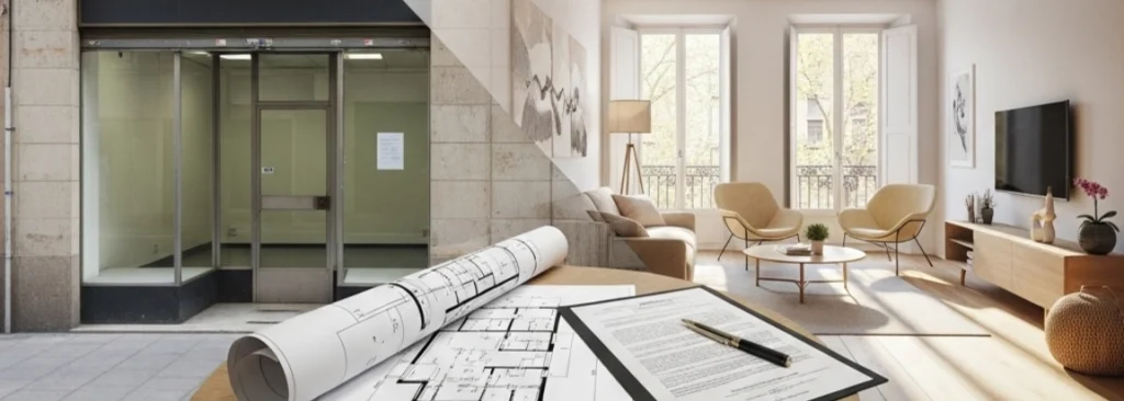 Requisitos para Cambiar un Local a Vivienda.